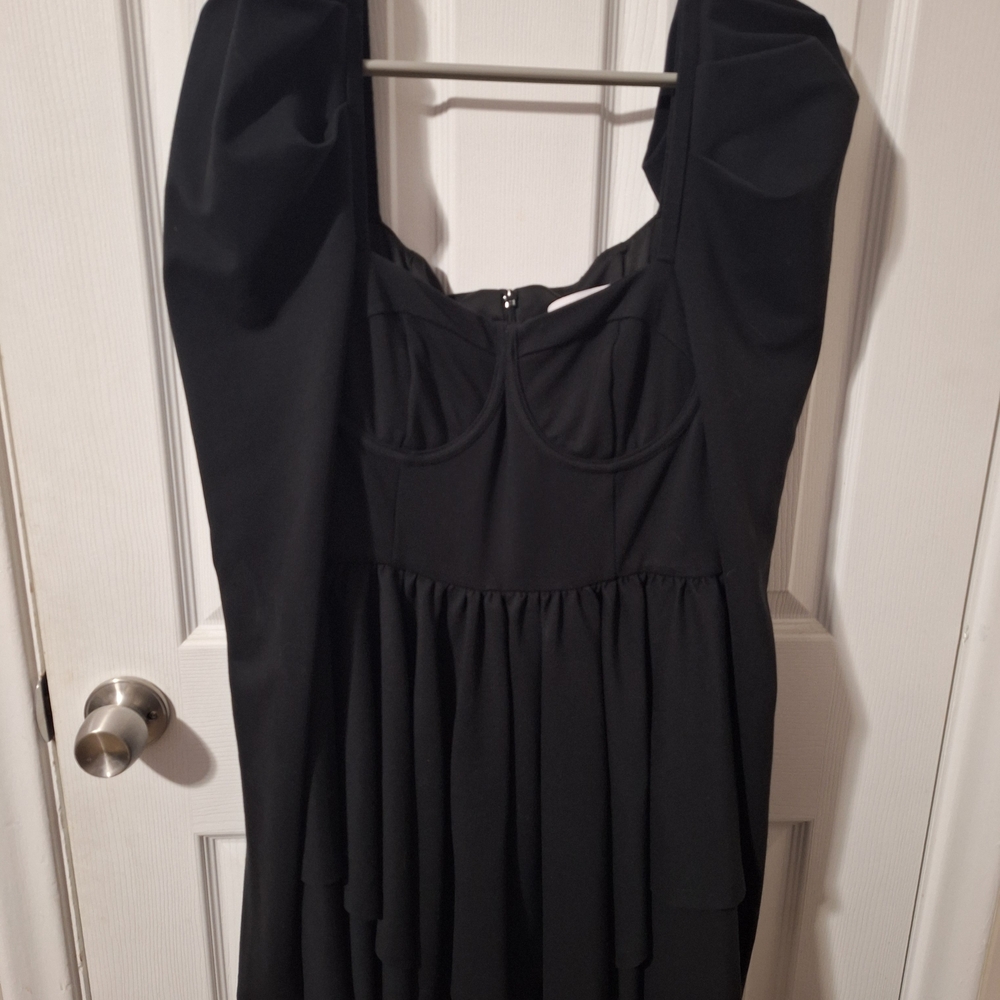 Selkie Caviar Boleyn Dress - L